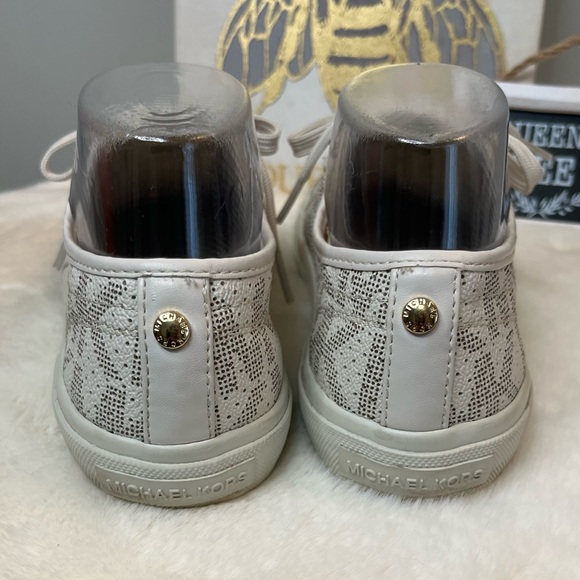 Michael Kors Logo Sneakers Size 8 - Picture 4 of 6
